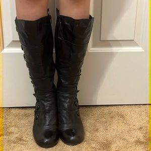 GUC Miz Mooz Boots Size 7.5 athletic calf